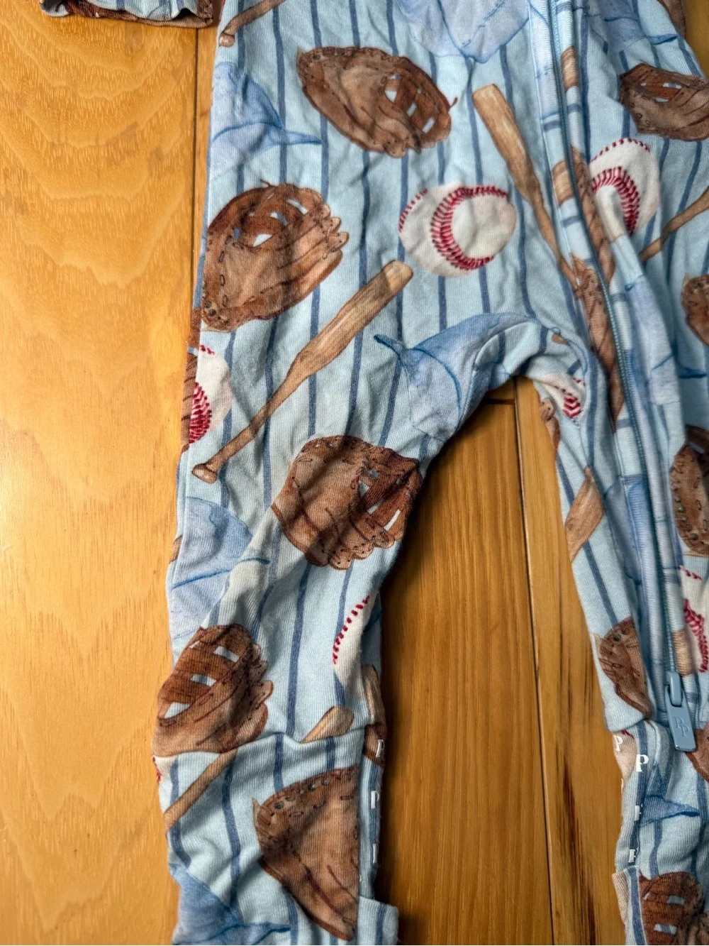 Posh Peanut 3-6M Baseball Romper